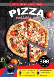 pizza menu design