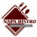 napa bistro restaurant & bar logo restaurant logo