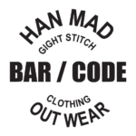 han mad bar code logo bar code clothing out wear logo png