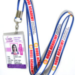school id card sample with ribbon